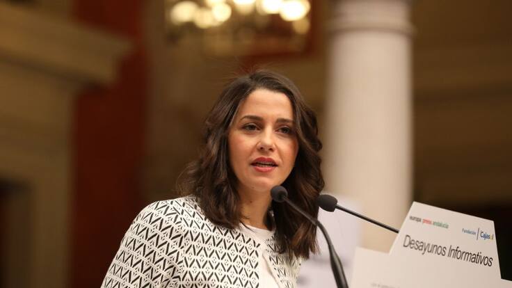 Inés Arrimadas: "No vamos a pactar con Sánchez, tiene que irse a la oposición"