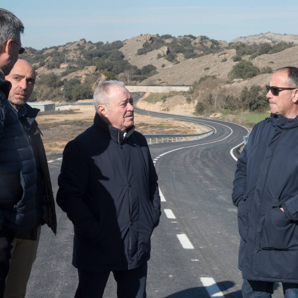La nueva carretera entre San Esteban y Tamarite de Litera ya funciona a pleno rendimiento
