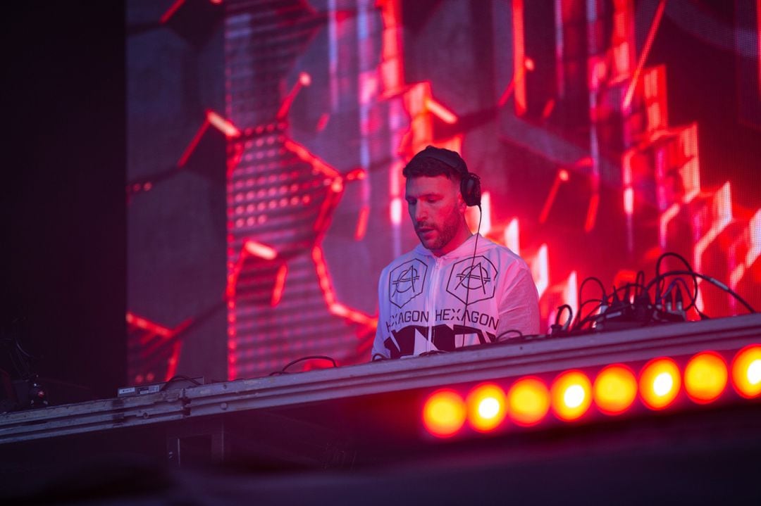 El DJ dels Països Baixos, Don Diablo, durant el concert celebrat dissabte en el marc del festival Andorra Mountain Music a Soldeu.