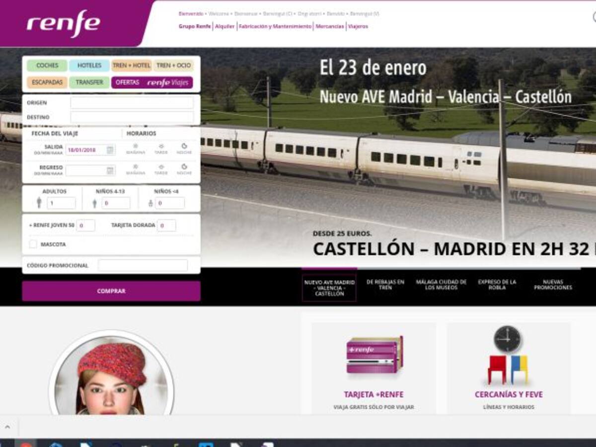 Renfe vende 1.345 billetes del AVE Castellón-Madrid en un día