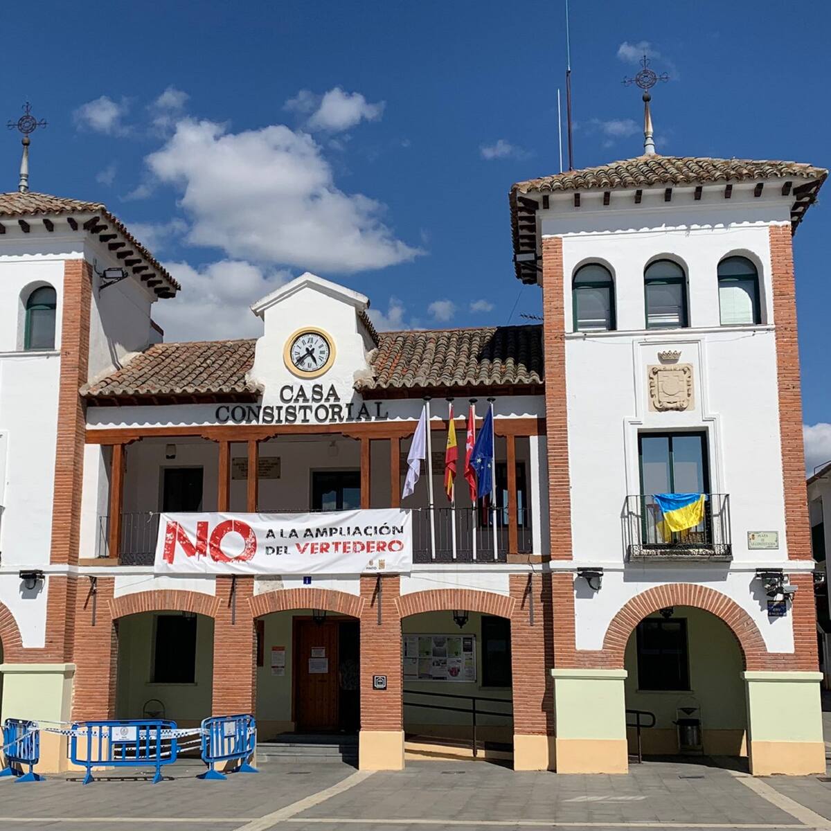 Pinto realizará un estudio medioambiental de los barrios más próximos al vertedero