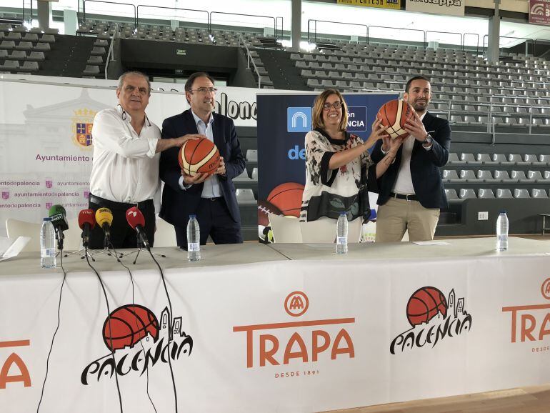 Presentación de Chocolates Trapa Palencia para la temporada 2018-2019