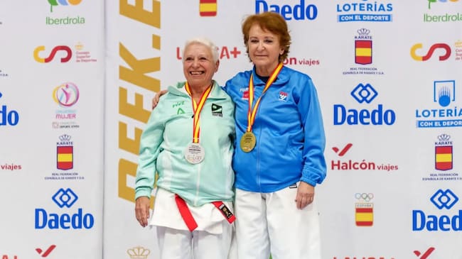 Manuela Otero, plata en el Campeonato de España Máster