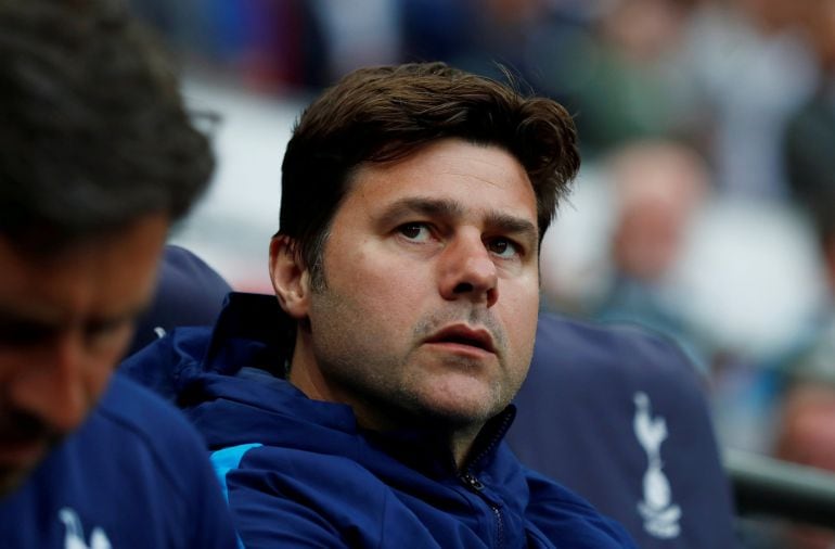 Pochettino en el Wembley. 