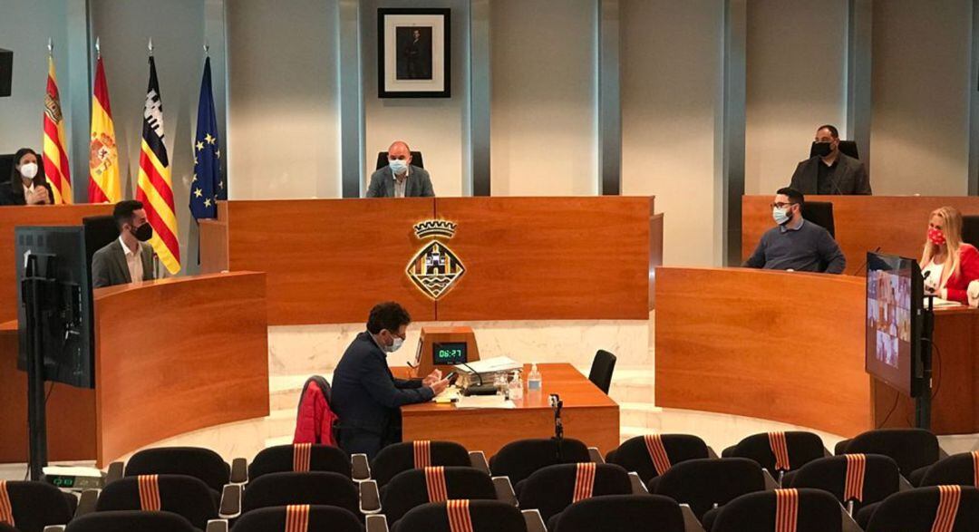 Imagen del pleno de este viernes