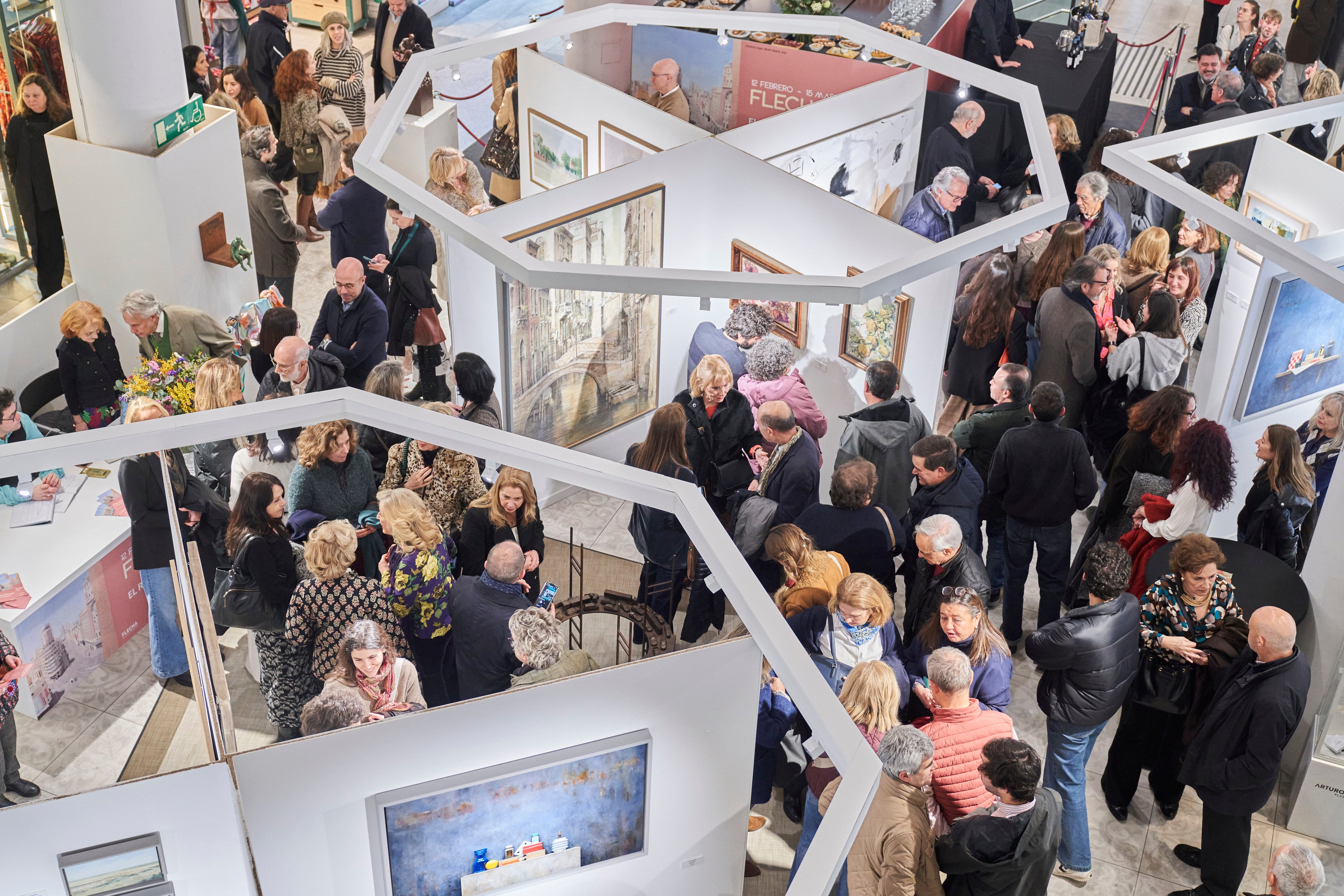 La Feria de Arte FLECHA vuelve a celebrarse en el centro comercial Arturo Soria Plaza