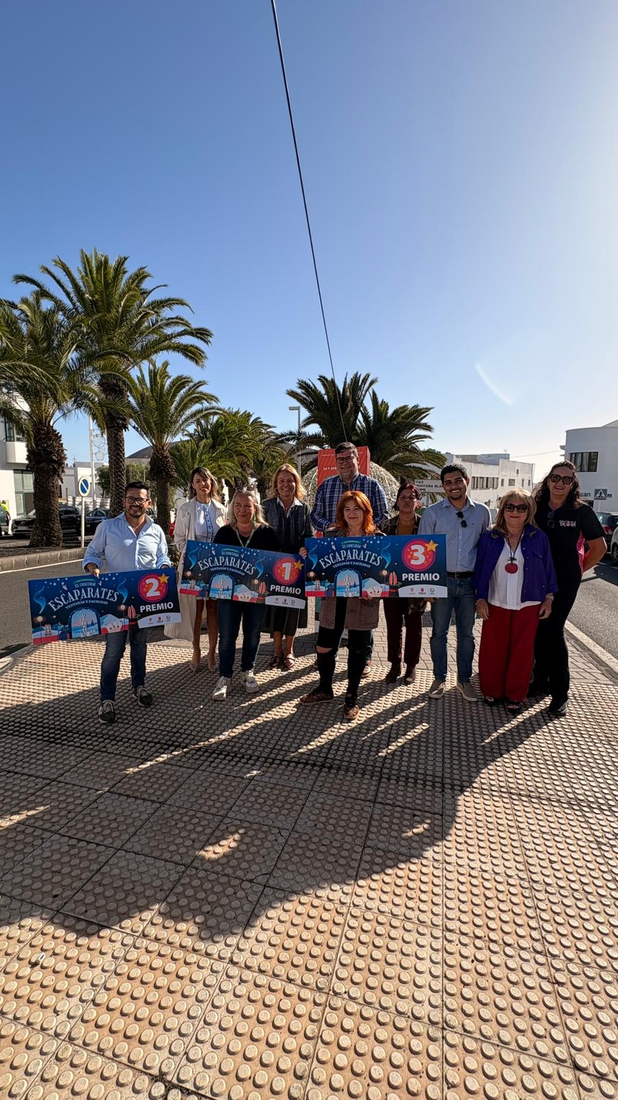 Ganadores de los premios del XV San Bartolomé Weekend Shopping 2025.