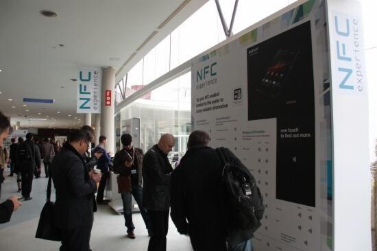 La tecnología NFC es uno de los platos fuertes de esta edicion del Mobile World Congress