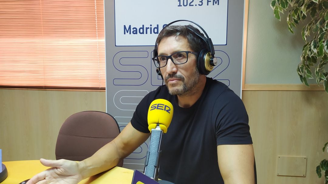 Foto de archivo de Daniel Martín en los estudios de SER Madrid Oeste