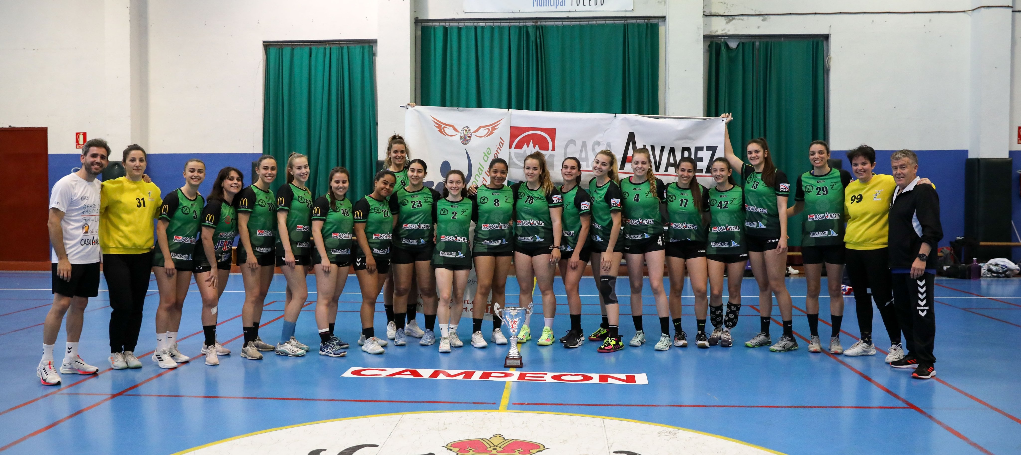 BM Ciudad Imperual 2021-2022, campeonas de Castilla-La Mancha