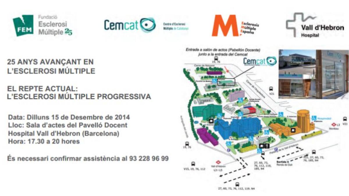 'És important la recerca en esclerosi múltiple, però també la rehabilitació'