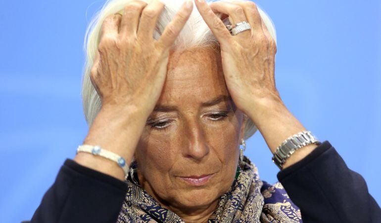 Christine Lagarde, actual directora gerente del FMI. 