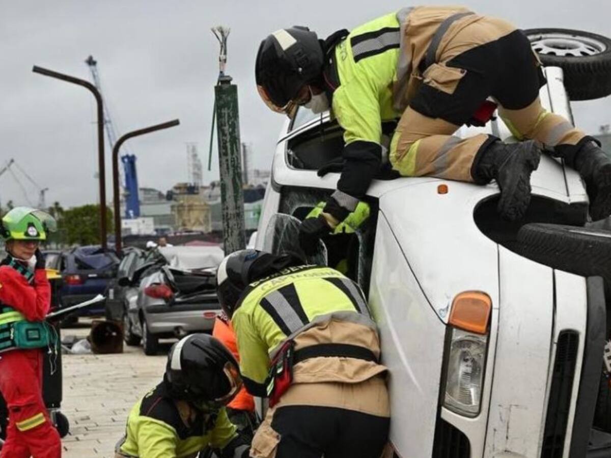 Bomberos de toda España abordarán en Cartagena técnicas de rescate en accidentes de tráfico