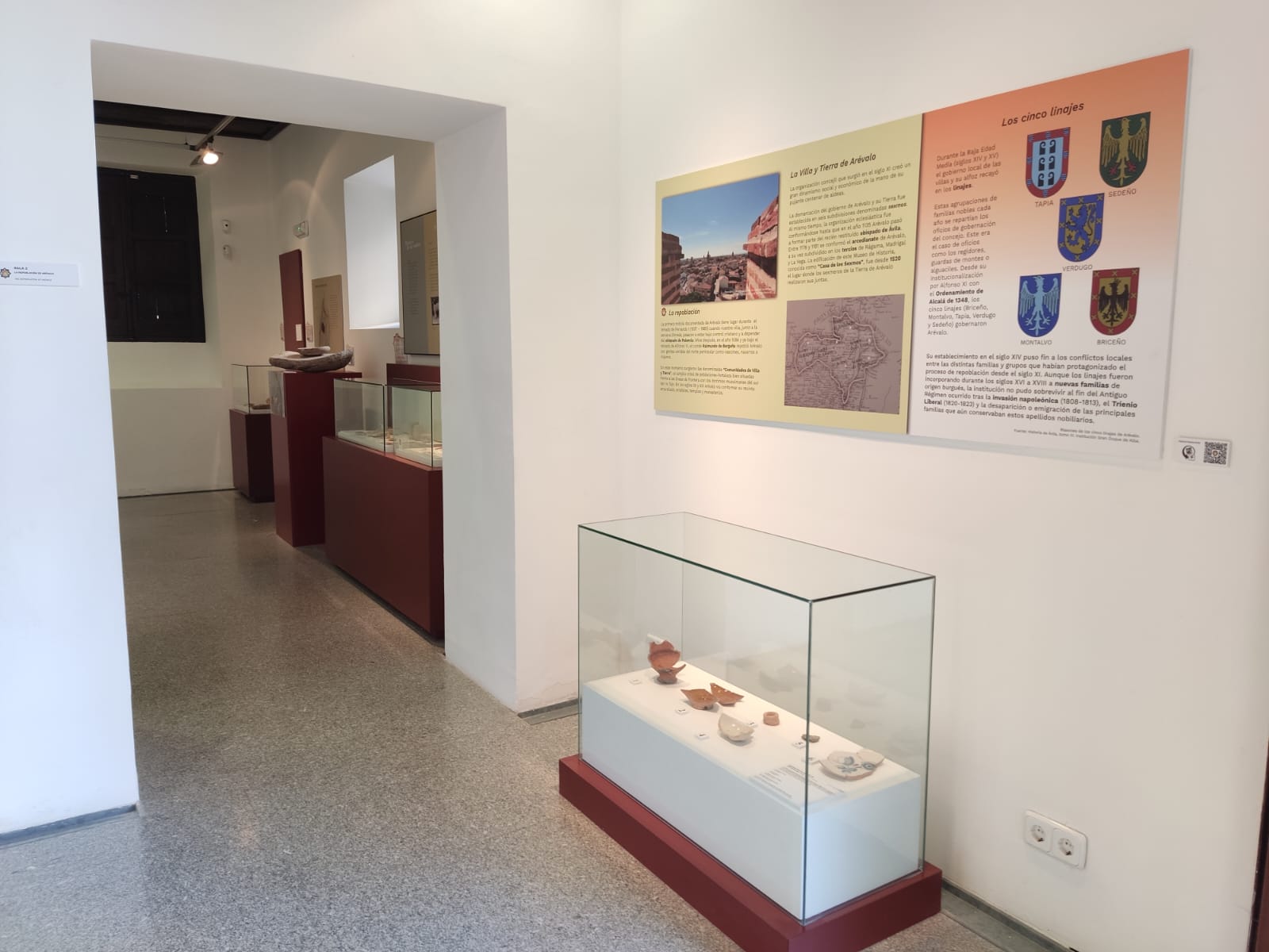 Aspecto que presenta el renovado Museo de la Historia de Arévalo