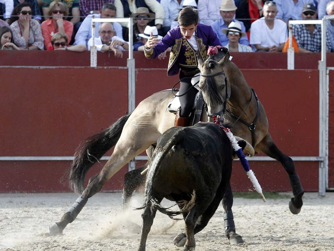 Guillermo Hermoso de Mendoza hará este domingo su presentación en la Real Maestranza de Sevilla