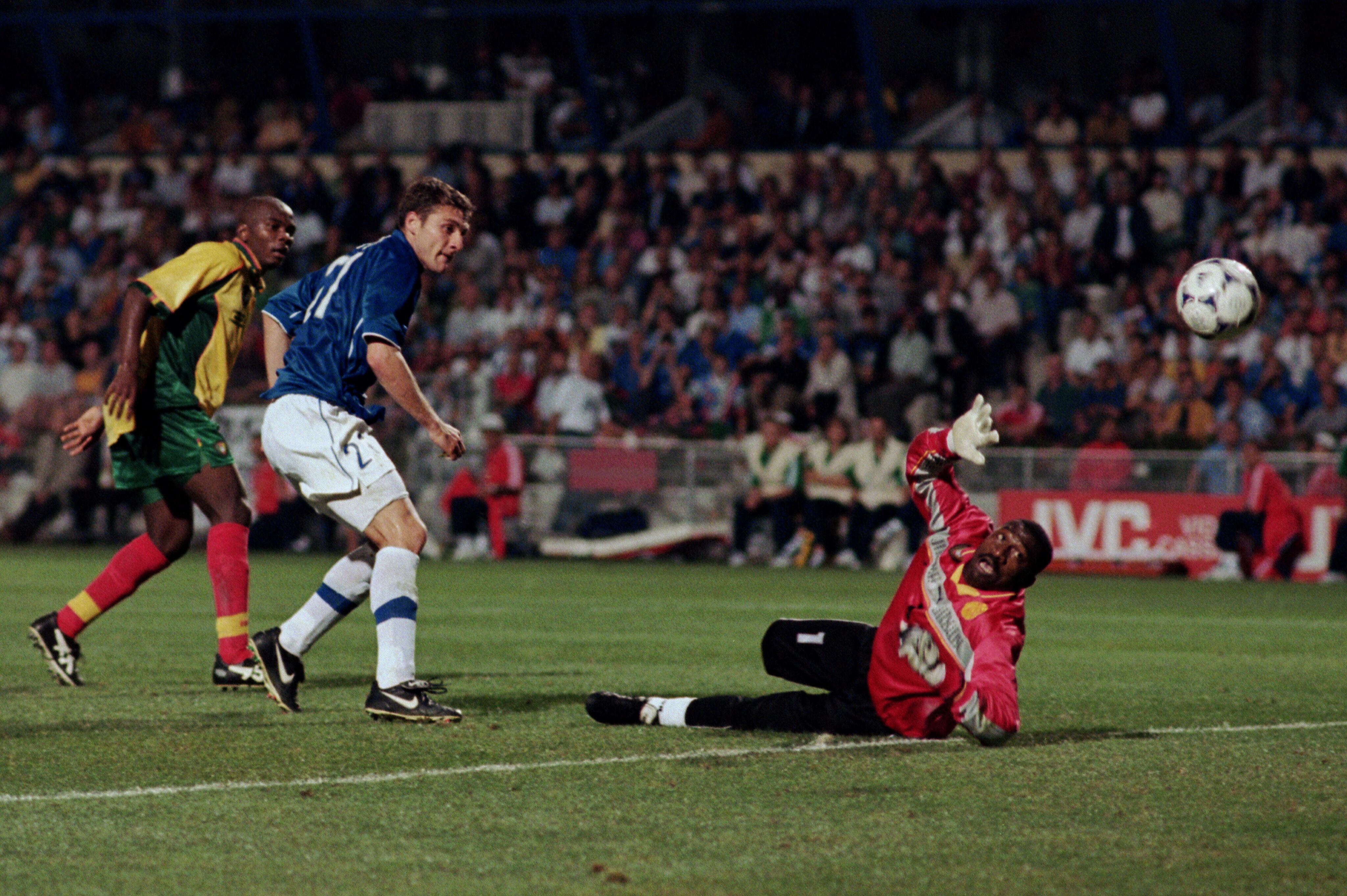 Jacques Songo'o, portero de Camerún en el Mundial de 1998