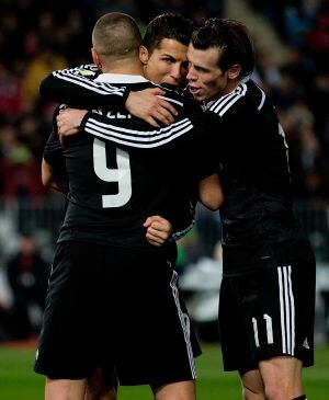 Benzema, Cristiano y Bale, la BBC del Real Madrid.