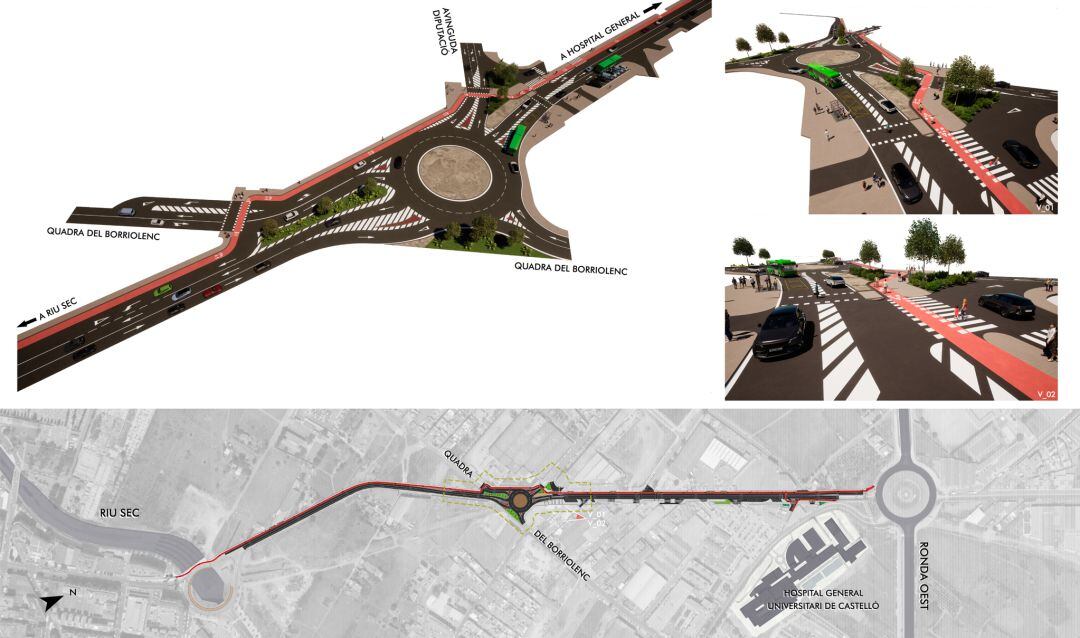 Remodelación avenida Castell Vell