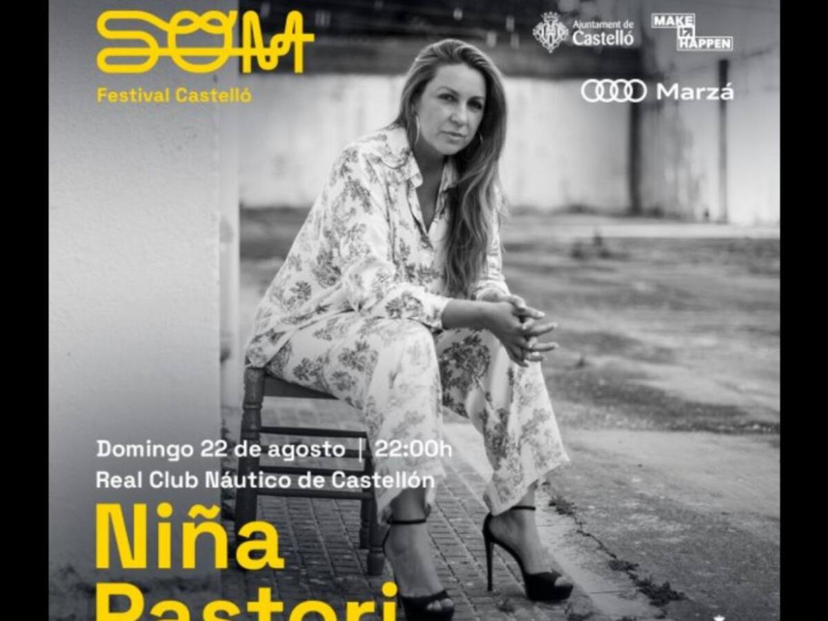 Niña Pastori traerá su gira especial de 25 años al SOM Festival el 22 de agosto