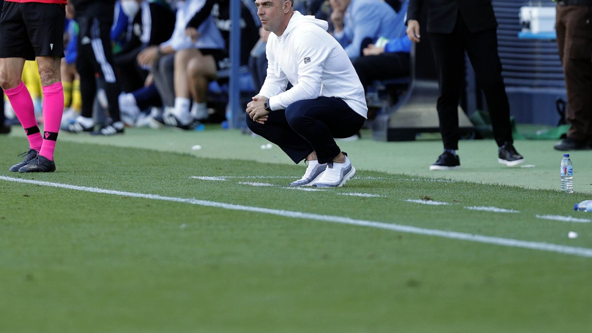 Pablo Guede, entrenador del Málaga