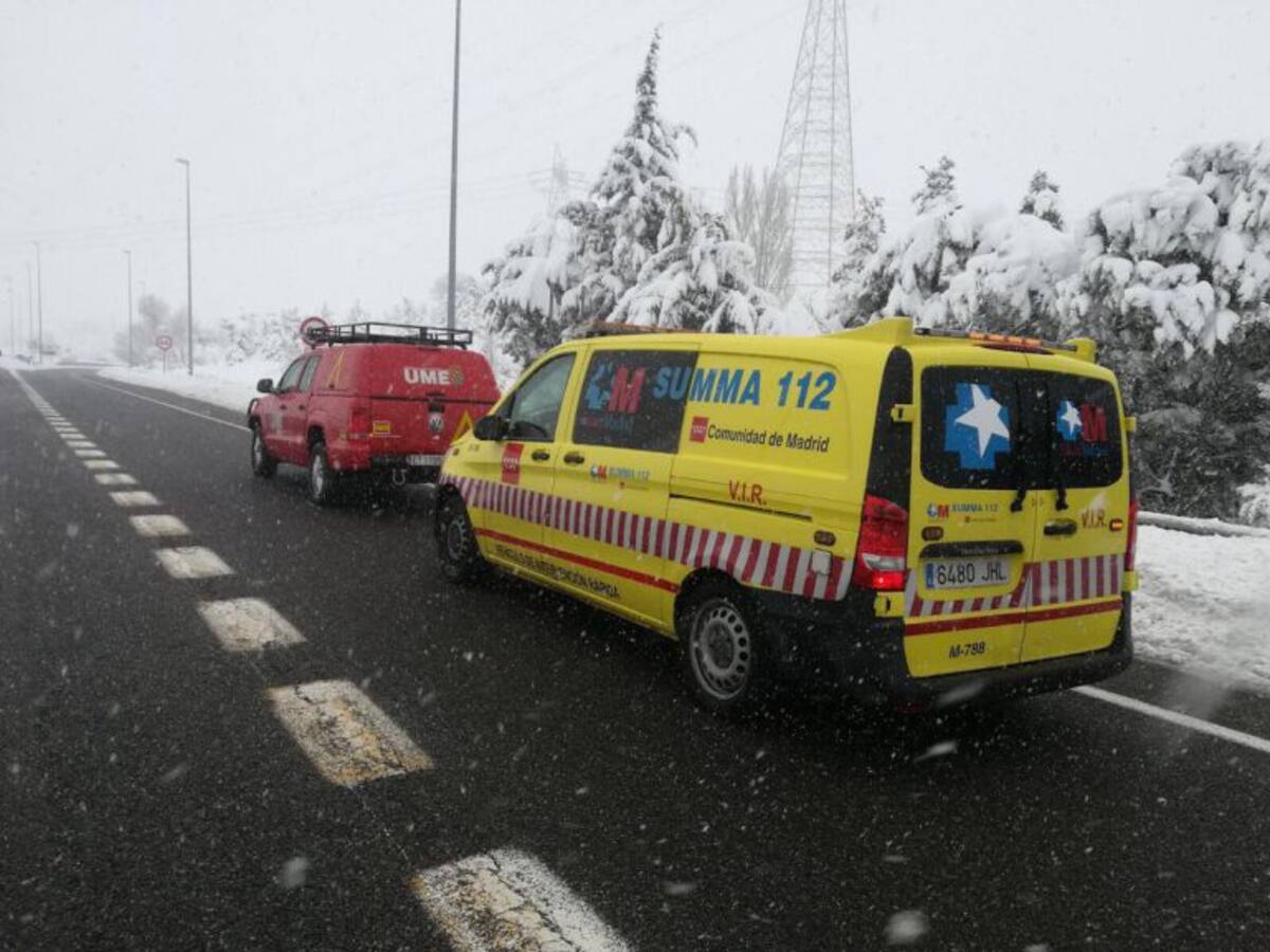 La Comunidad no prevé una situación de riesgo en las próximas horas por la nieve