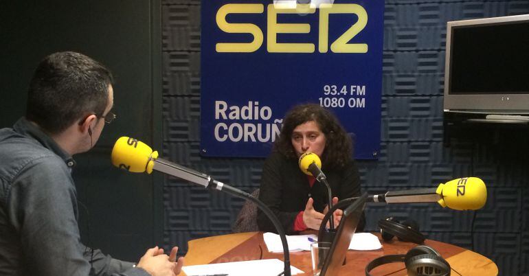 Goretti Sanmartin en Radio Coruña