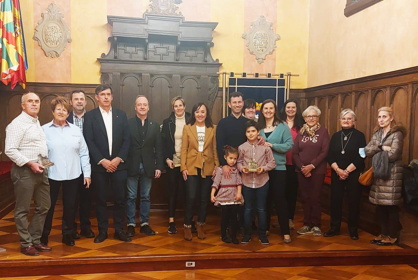 Ganadores del Certamen de Exaltación de Indumentaria Tradicional de San Lorenzo