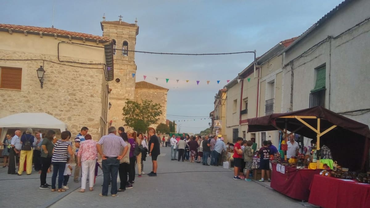 Fiesta y mercadillo artesano en Quintanilla de Arriba
