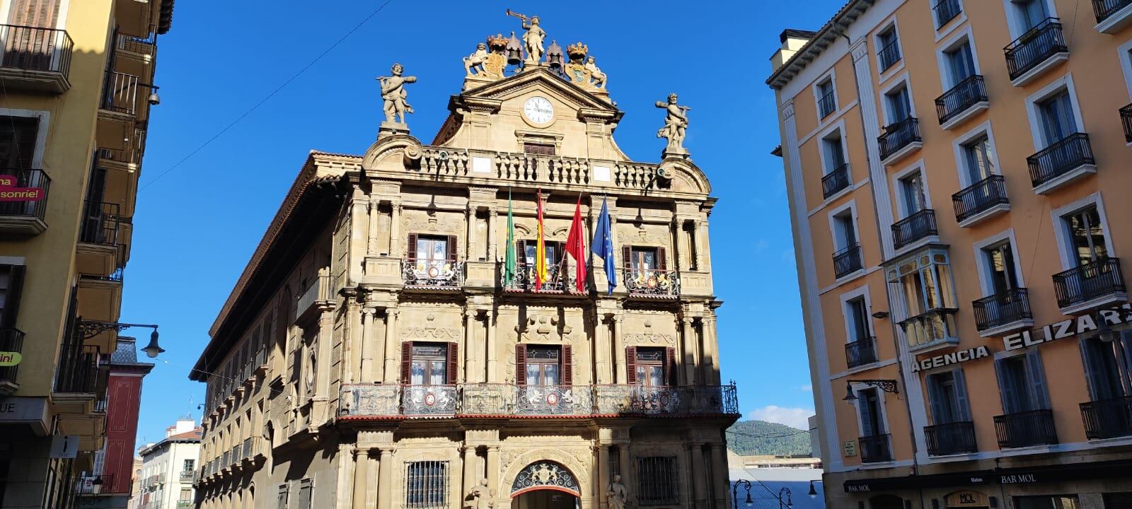 Casa Consistorial en Pamplona