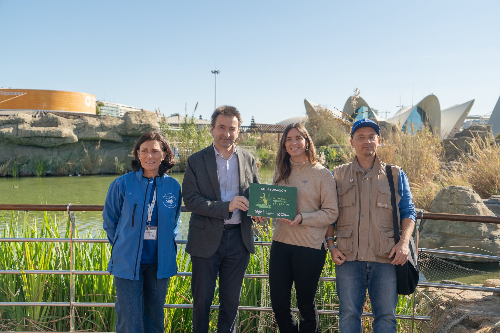 Colaboración entre la Fundación Oceanogràfic y Caixa Popular