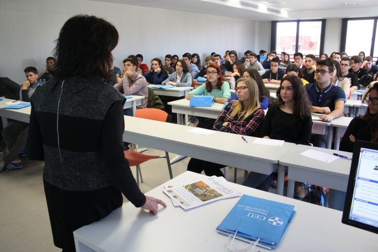 Aula de la Universidad Cardenal Herrera CEU