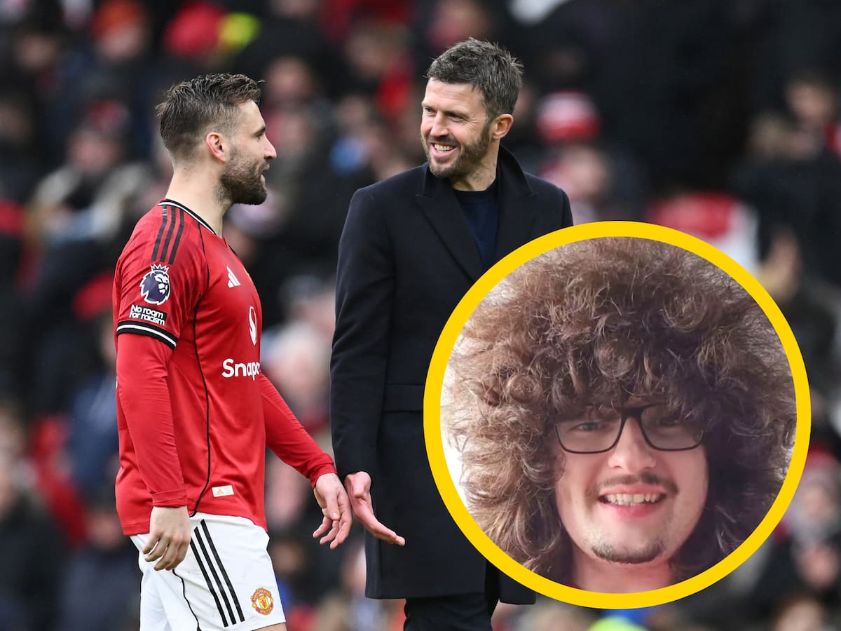 Frank Ilett está a un partido de cortarse el pelo: el aficionado del Manchester United que está sufriendo el mal momento de su equipo