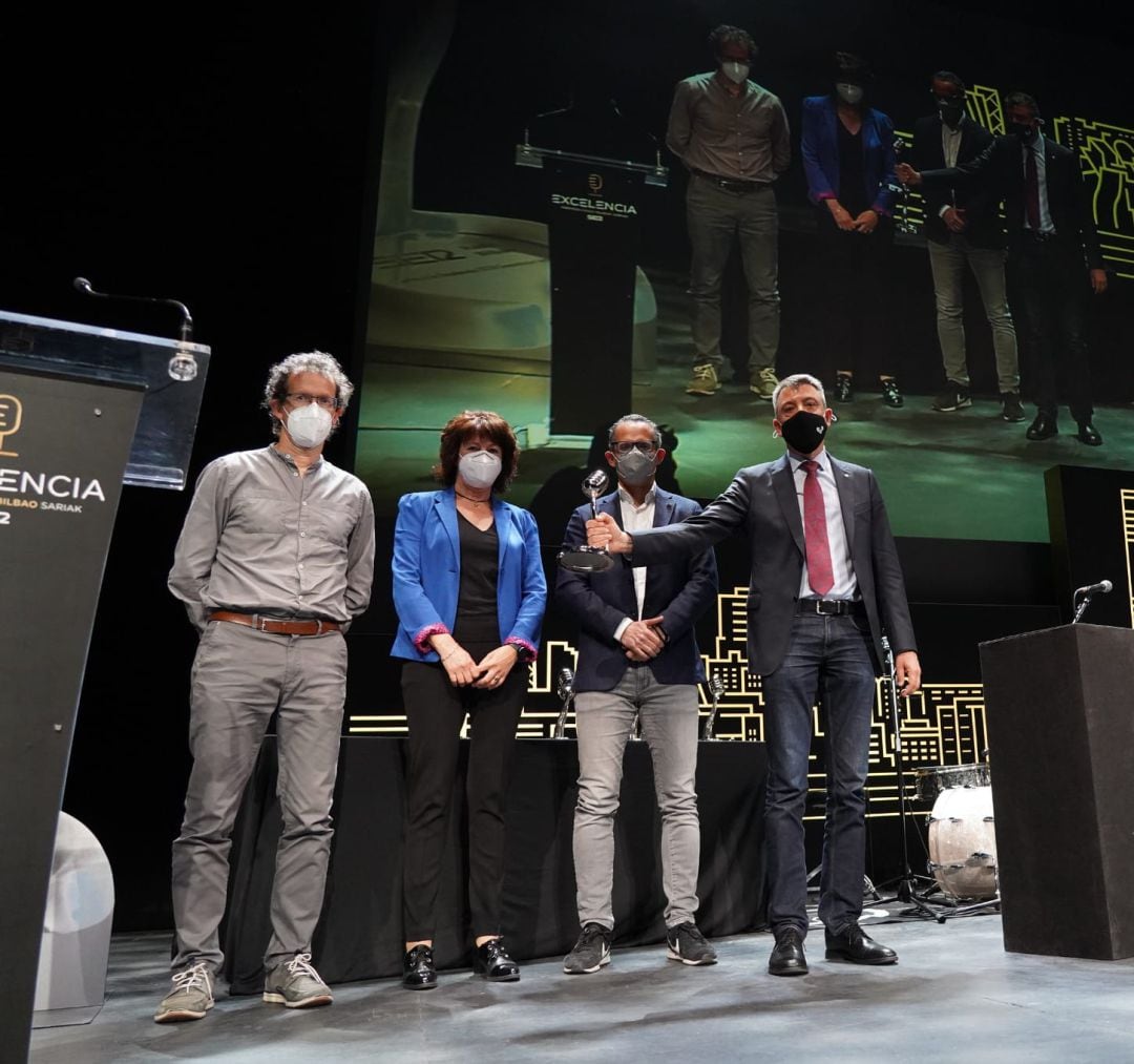 Equipo de investigadores premiados