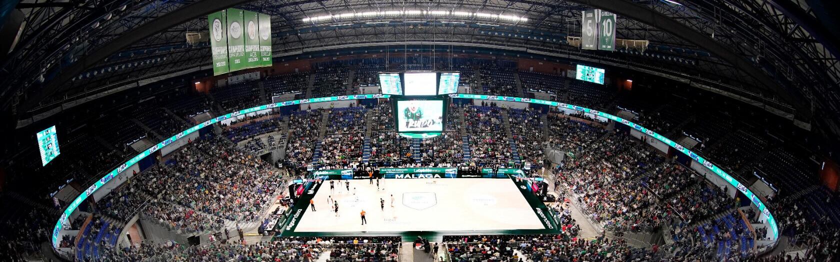 Imagen del Martín Carpena en un partido del Unicaja