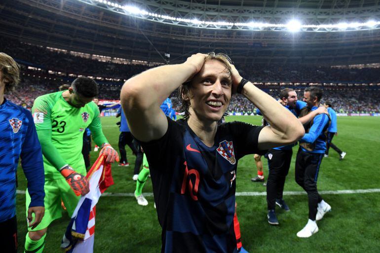 Modric, tras la victoria de Croacia ante Inglaterra