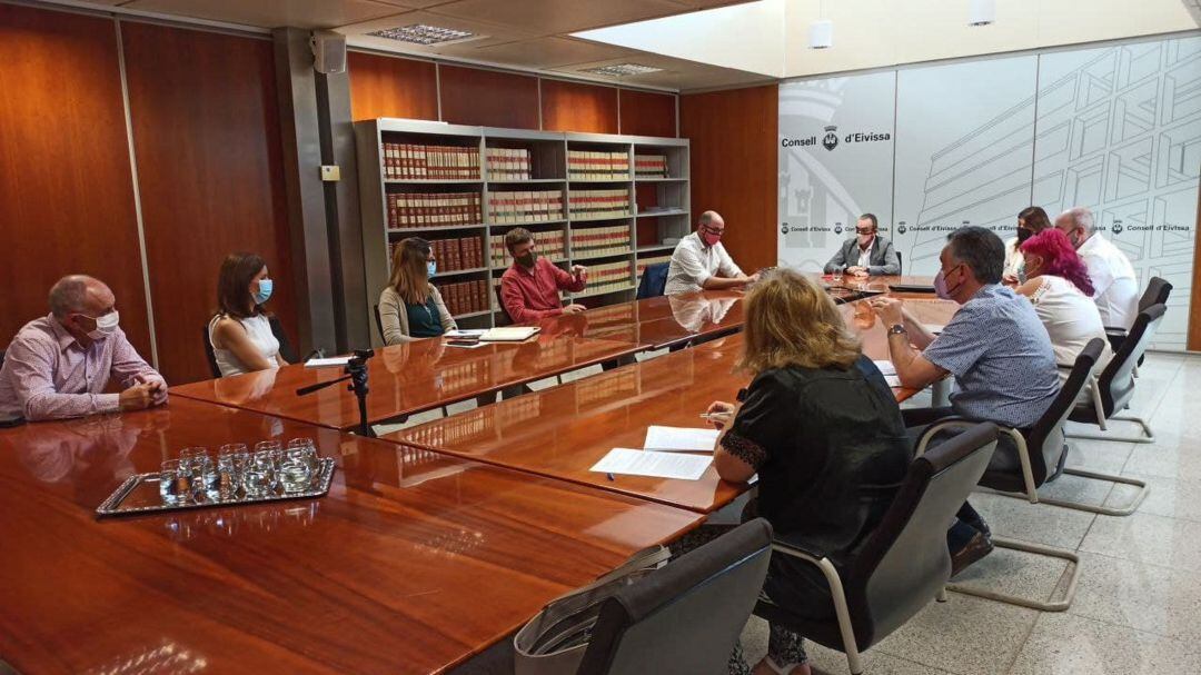 Presentación en el Consell de Ibiza