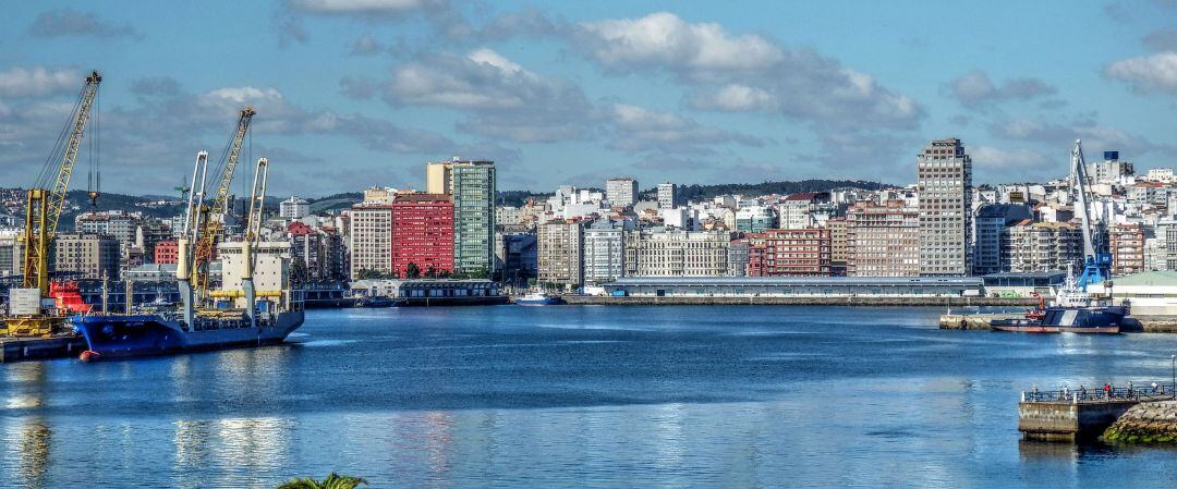 Muelles interiores de A Coruña