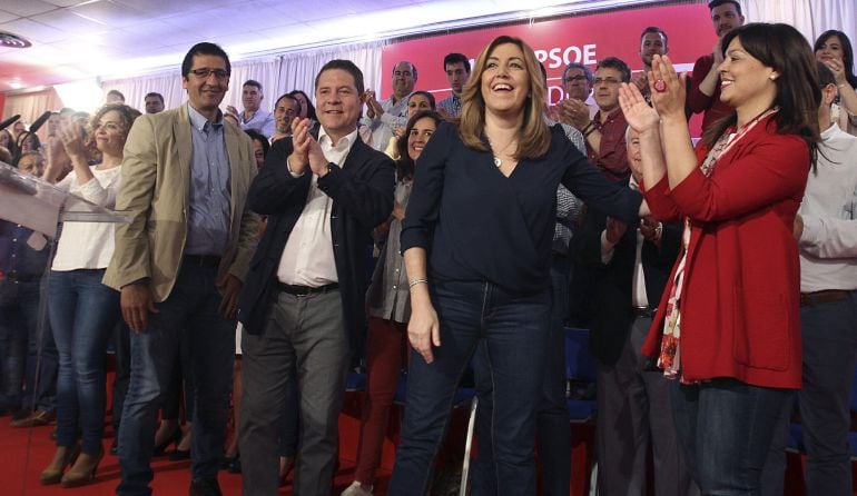 La precandidata a la Secretaría General del PSOE, Susana Díaz.