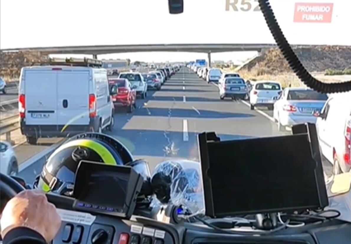 Bomberos de Murcia acuden a un aviso de emergencia