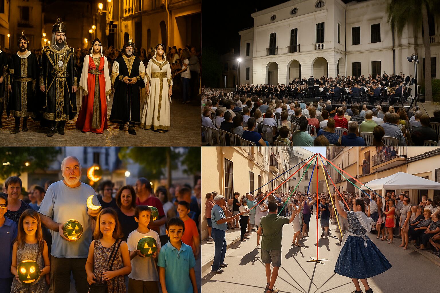 Fin de semana con muchas opciones festivas (Imagen creada por IA)