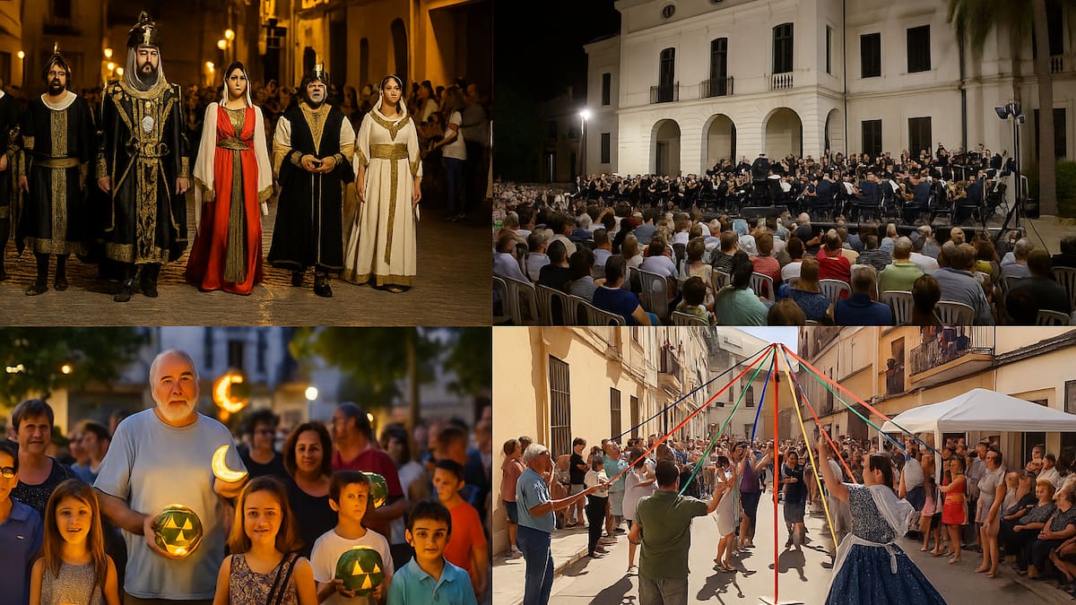 Fiestas, fallas, hinojo y "fanalets" antes de iniciar el curso escolar