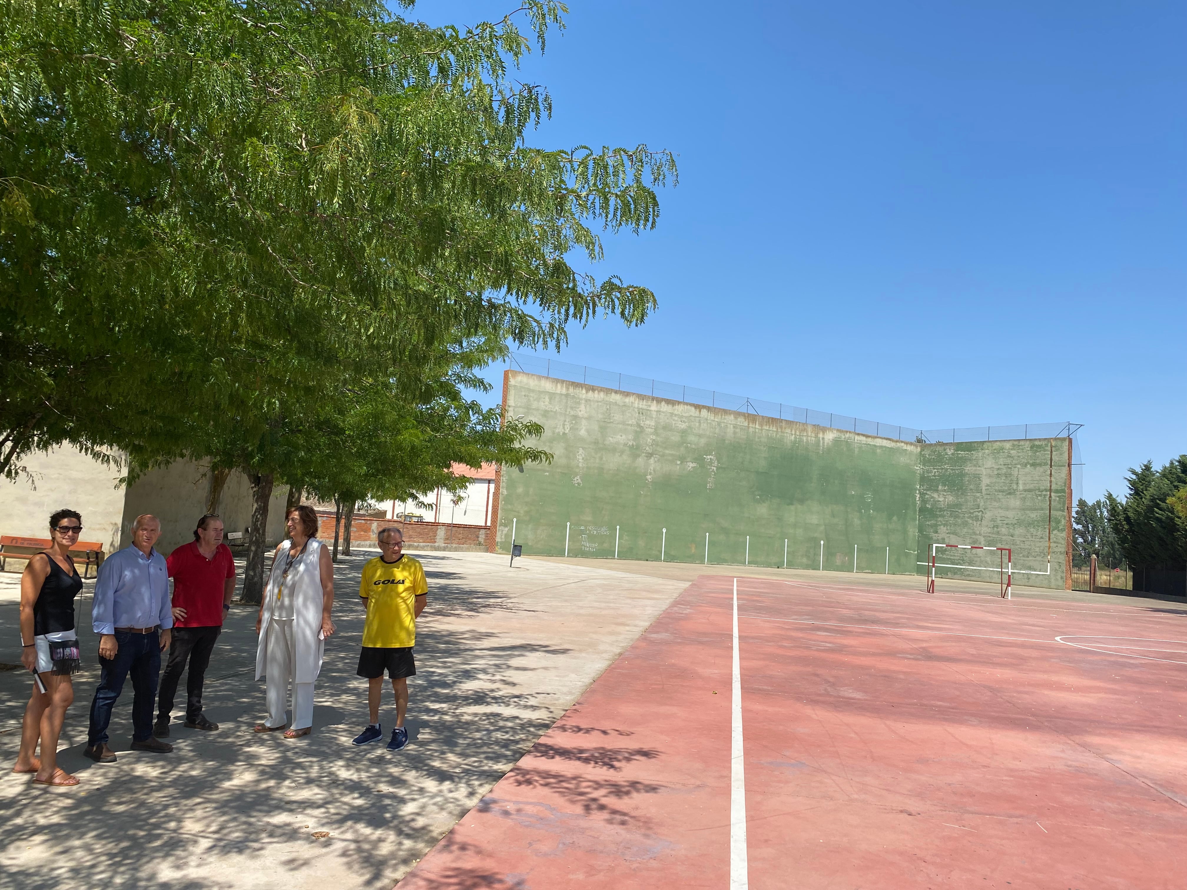 Visita institucional de la presidenta al municipio de Piña de Campos