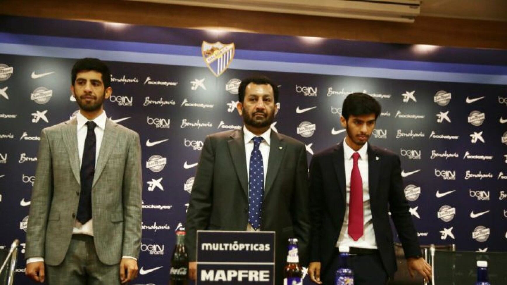 Venderá el jeque Al Thani, su paquete de acciones del Málaga a Qatar Sports Investments