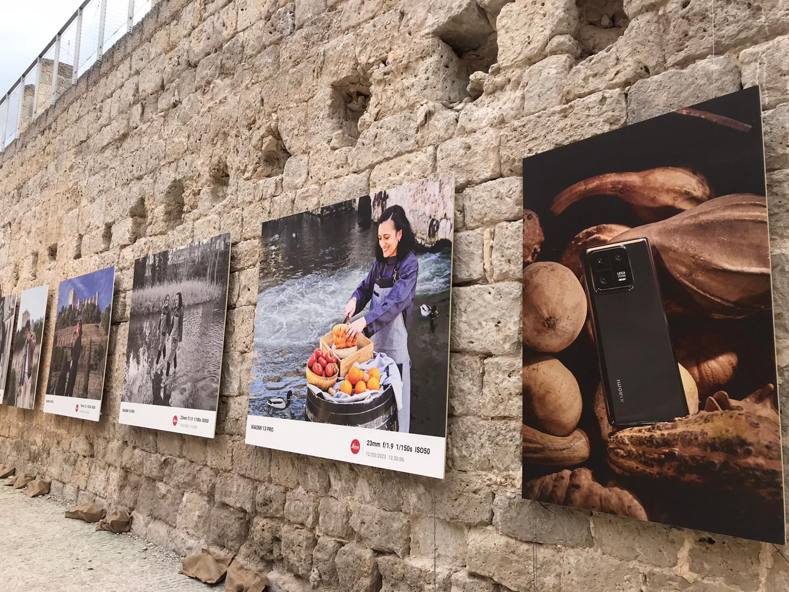 El atrio del Castillo de Peñafiel ofrece varias instantáneas de pasado, presente y futuro