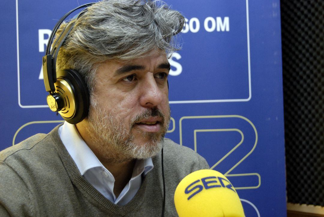 Darío Jurado esta mañana hablando de ¡Ay Carmela!