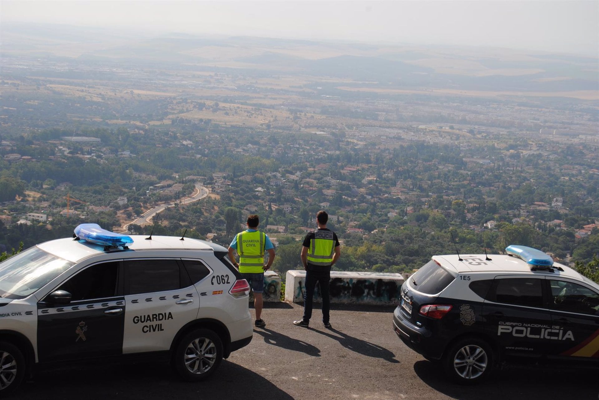 Guardia Civil y Policía Nacional en Córdoba (EP)