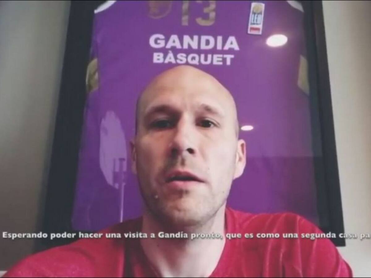 El mítico Zach Morley manda un mensaje de ánimo a los aficionados del baloncesto gandiense