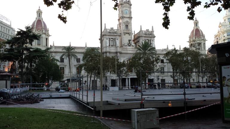 Montaje pista de hielo 