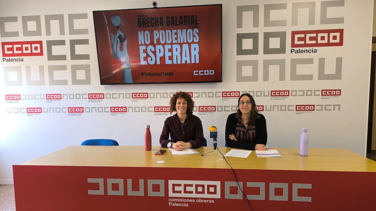 CCOO denuncia que la brecha salarial en Palencia es del 19,4% entre hombres y mujeres
