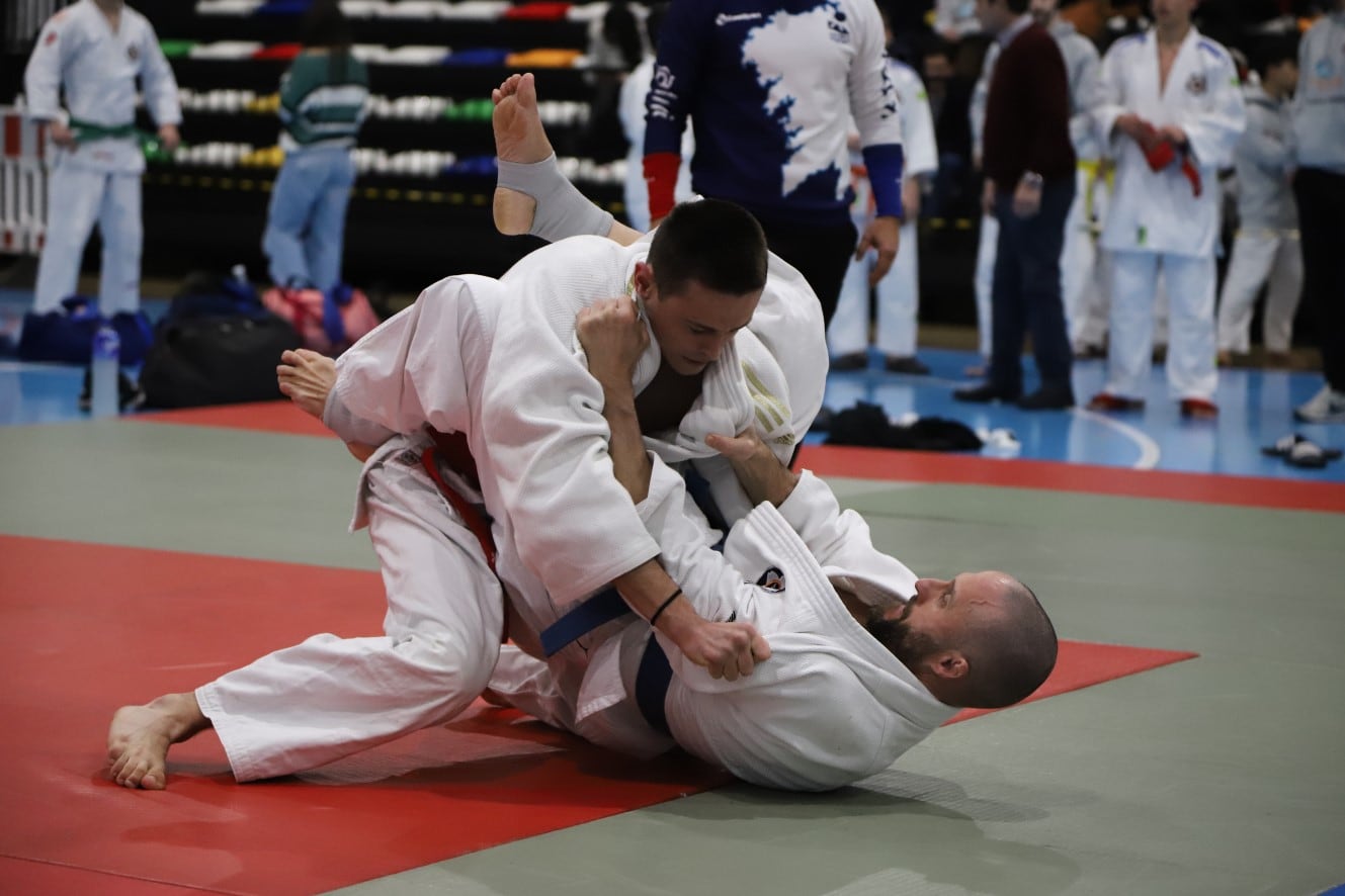 Guillermo Arenas del Marbel en el campeonato del mundo de jiu jitsu